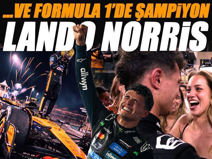 VE F1'DE ŞAMPİYON LANDO NORRİS! Formula 1 Abu Dhabi Grand Prix yarışı nefes kesti...