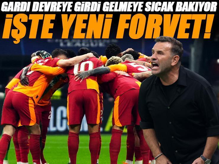 Galatasaray'a yeni forvet! Gardi araya girdi