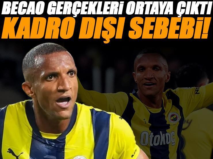 Fenerbahçe'de Becao'nun kadro dışı nedeni belli oldu! Gerçek ortaya çıktı