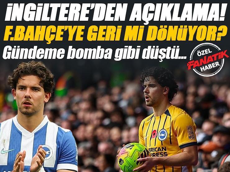 İngiltere'den Fenerbahçe için Ferdi Kadıoğlu açıklaması! Transferde son dakika...