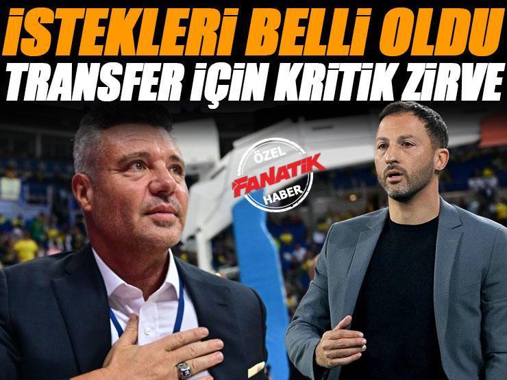 ÖZEL| Samandıra'da transfer zirvesi! Domenico Tedesco'nun istekleri belli oldu