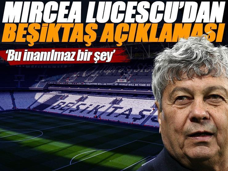 'Bu inanılmaz bir şey...' Türkiye-Romanya maçı öncesi Mircea Lucescu'dan Beşiktaş açıklaması: O stadyumda...