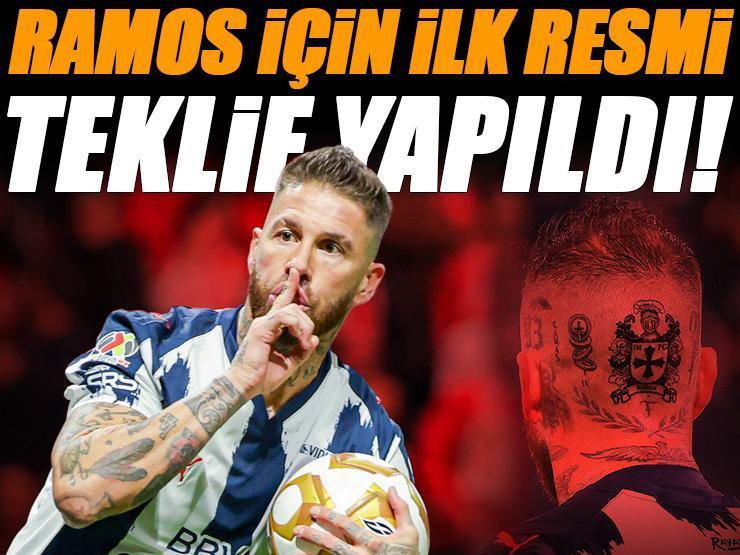 Ve Sergio Ramos'a ilk resmi teklif yapıldı! Bomba gelişmeyi duyurdular