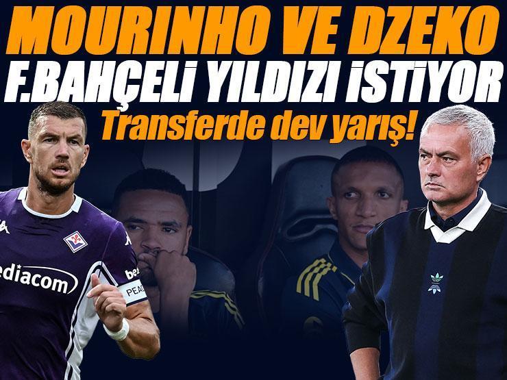 Edin Dzeko ve Jose Mourinho, Fenerbahçeli yıldızın transferi için yarışa girdi! İtalyanlar duyurdu...