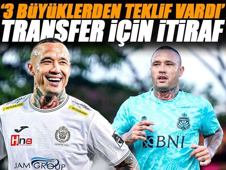 Radja Nainggolan'dan Türkiye itirafı: 'Teklifler olduğunu söyledi'