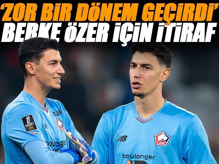 Lille teknik direktörü Bruno Genesio: 'Berke Özer zor bir dönem geçirdi'