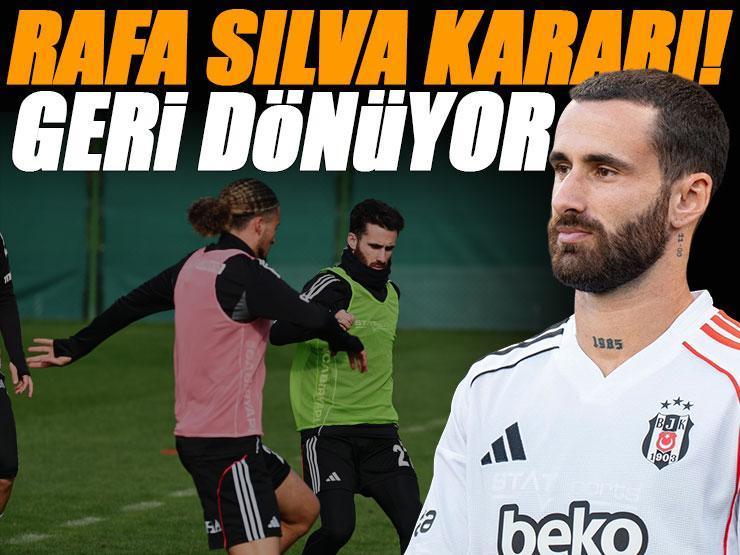 Geri dönüyor! Beşiktaş’ta derbi öncesi Rafa Silva kararı