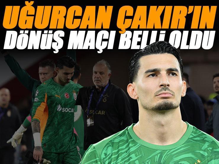 Uğurcan Çakır için hedef Kasımpaşa maçı