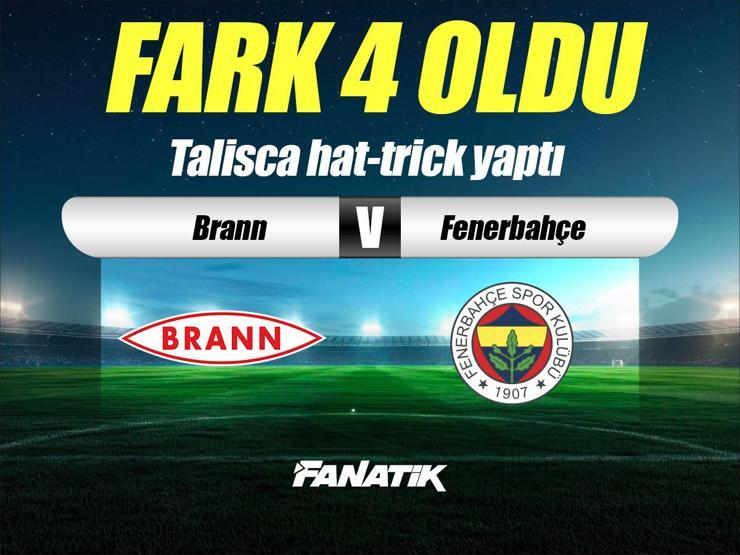 Brann - Fenerbahçe maçı Canlı Anlatım - BRANN FB maçı kadroları, skoru ve istatistikleri