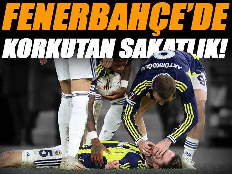 Fenerbahçe'de korkutan sakatlık: Riske edilmedi, oyundan çıkarıldı