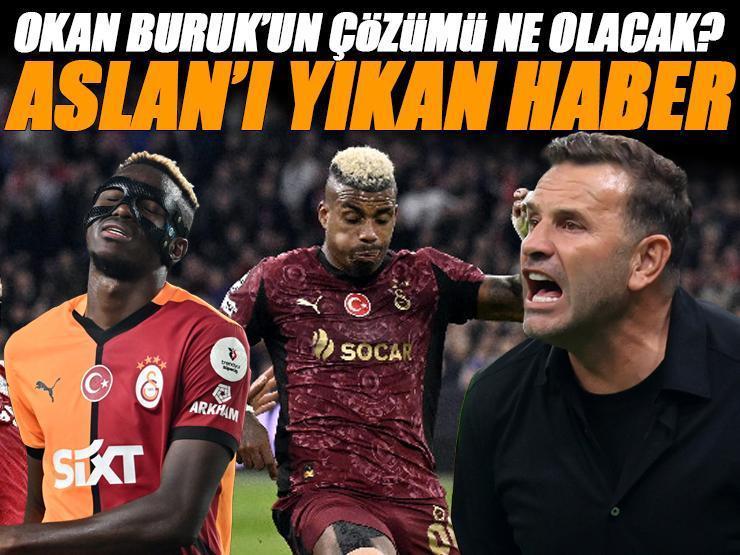 Galatasaray'da Osimhen ve Lemina şoku! Okan Buruk'un zorlu seçimi
