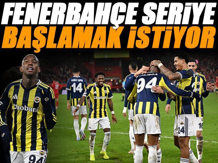 Fenerbahçe seriye başlamak istiyor!