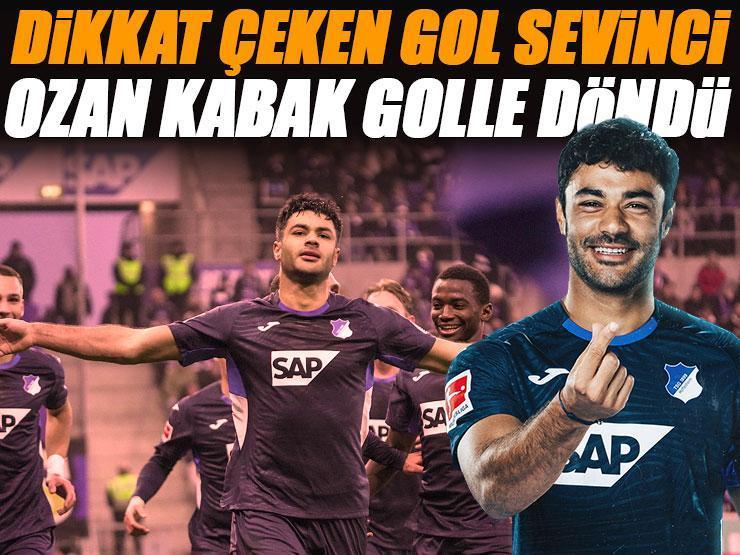 Ozan Kabak aylar sonra ilk 11'e geri döndü, golünü attı