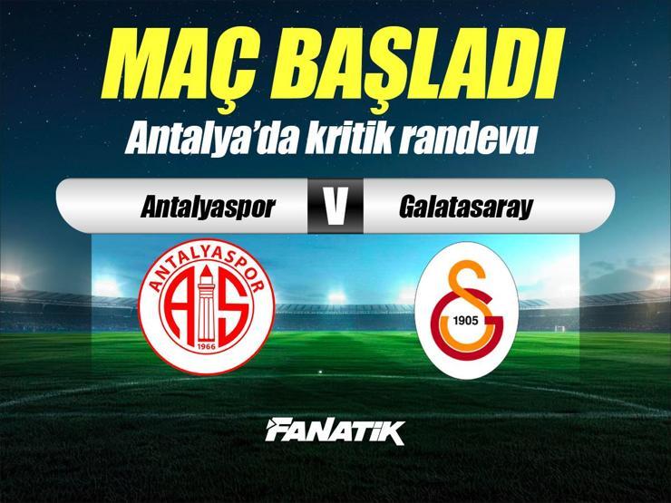 Antalyaspor - Galatasaray (Süper Lig 16. hafta)