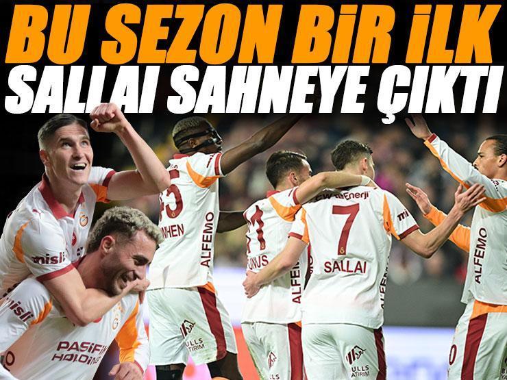 Bu sezon bir ilk! Roland Sallai sahneye çıktı
