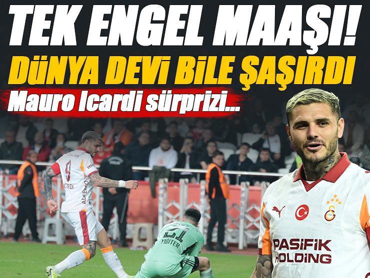 Dünya devi, Mauro Icardi'nin maaşını duyunca şok oldu! Galatasaray'da ayrılığa tek engel...