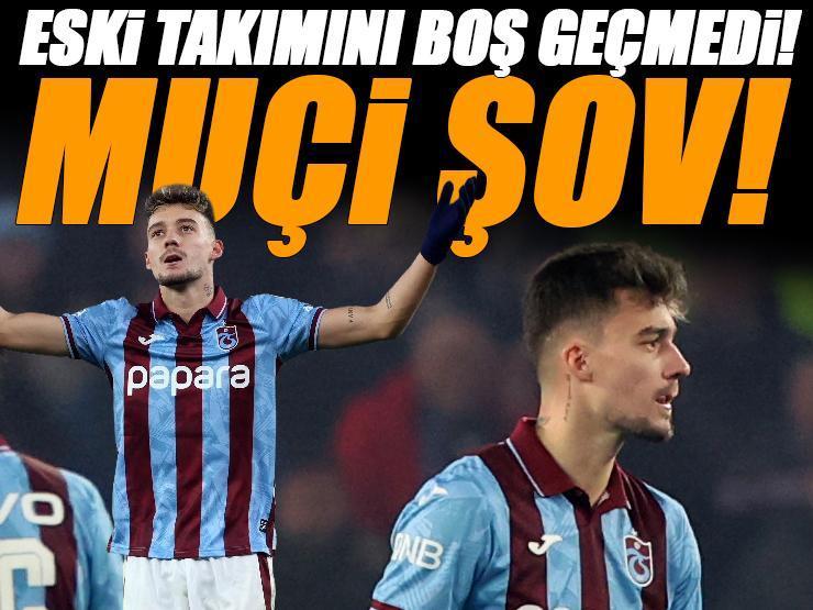 Trabzonspor'da Muçi gollerine devam ediyor!