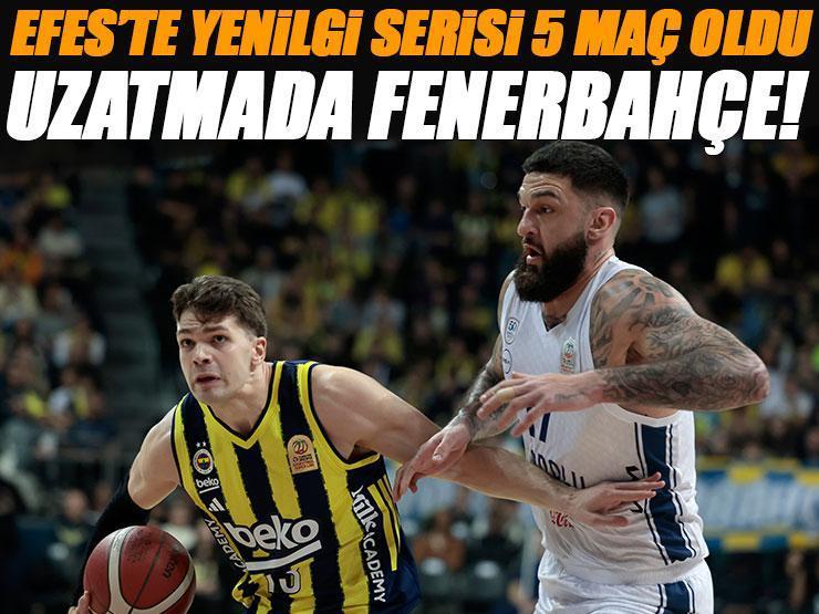 Tarihe geçecek derbide Fenerbahçe Beko son topta güldü... Fenerbahçe Beko - Anadolu Efes maç sonucu 97-94