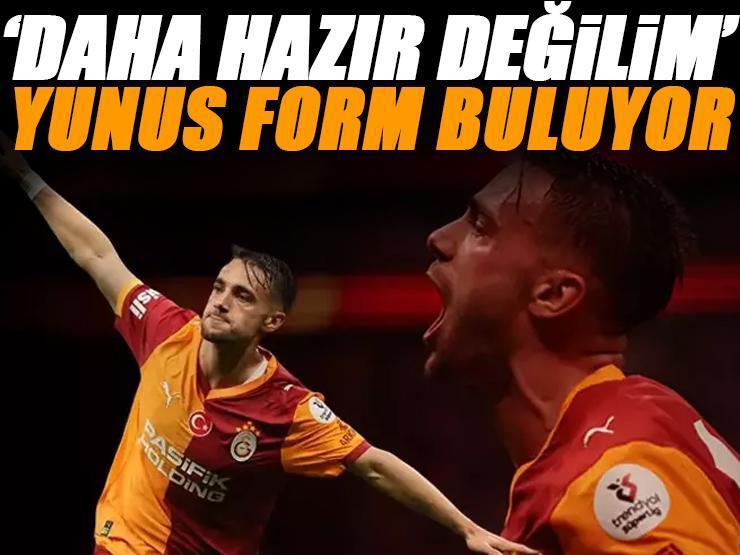 Yunus Akgün formunu buluyor! 'Daha hazır değilim'