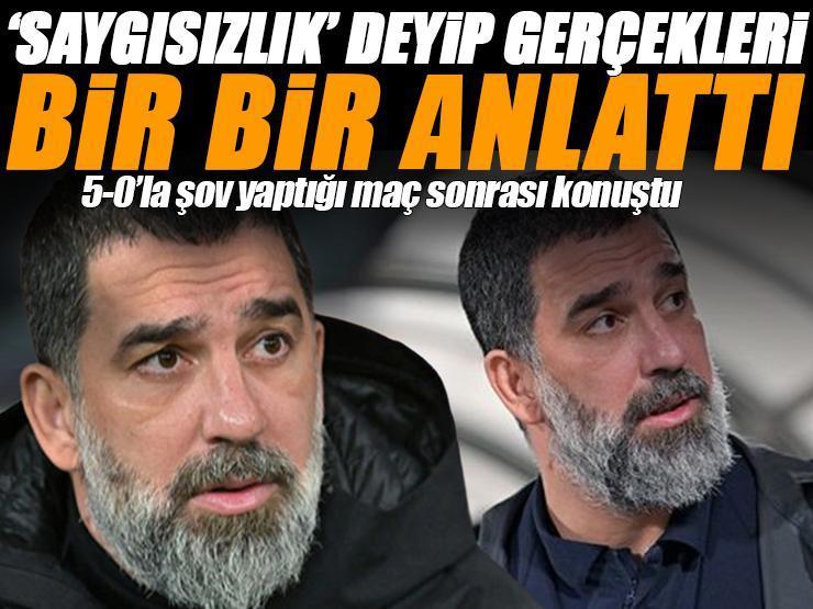 Shaktar Donetsk 5-0'la şov yaptı! Maç sonu Arda Turan 'Saygısızlık' deyip gerçekleri anlattı