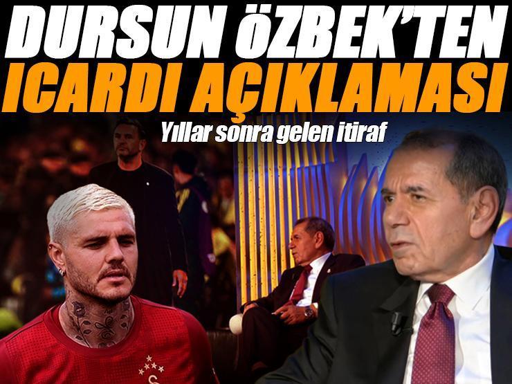 Dursun Özbek'ten Mauro Icardi açıklaması! Yıllar sonra gelen itiraf | 'Galatasaray'ı çalıştırmak kolay değil'