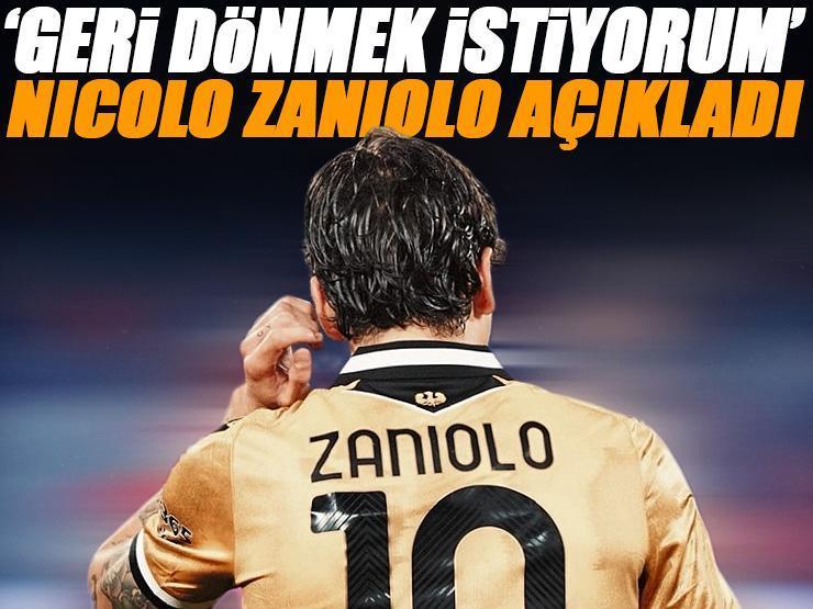 'Geri dönmek istiyorum' Nciolo Zaniolo sıcağı sıcağına açıkladı: Galatasaray'ın kiralık yıldızı...