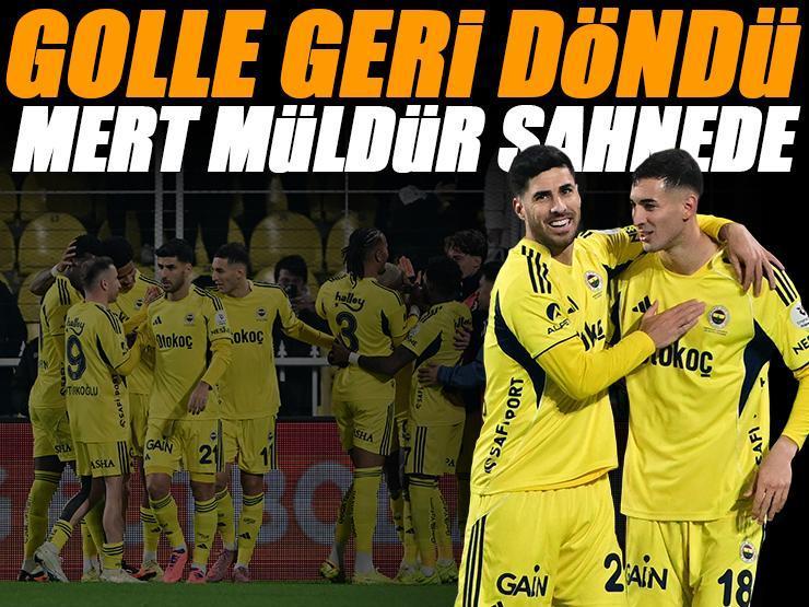 Mert Müldür formayı kaptı! Golle geri döndü