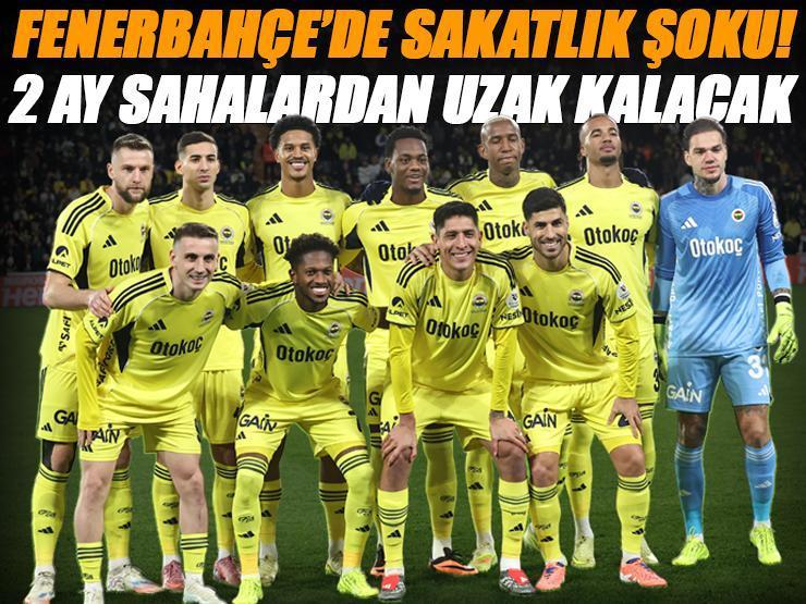 Fenerbahçe'de sakatlık şoku: Ekleminde bağ yaralanması