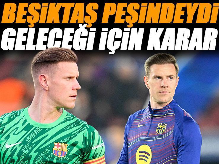 Beşiktaş peşindeydi! Marc-Andre ter Stegen'den geleceği için karar