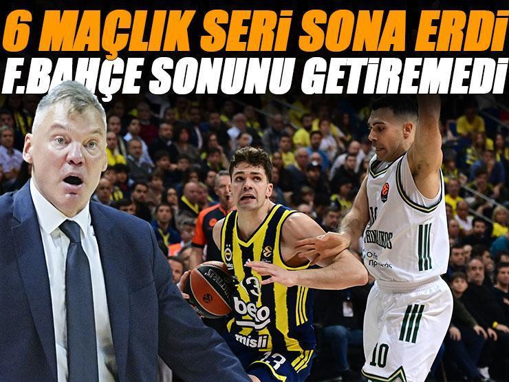 Fenerbahçe sonunu getiremedi! Evinde Panathiniakos'a mağlup oldu | Fenerbahçe Beko - Panathinaikos maç sonucu: 77-81