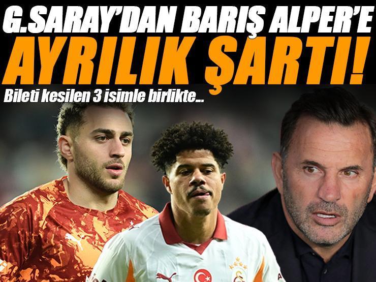 Galatasaray'da Barış Alper Yılmaz'ın ayrılığı için karar! Bileti kesilen 3 isimle birlikte...