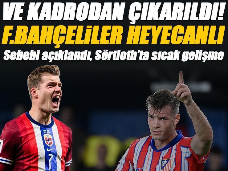 Alexander Sörloth kadro dışı kaldı! Fenerbahçe'nin gözdesi, sebebi ortaya çıktı...