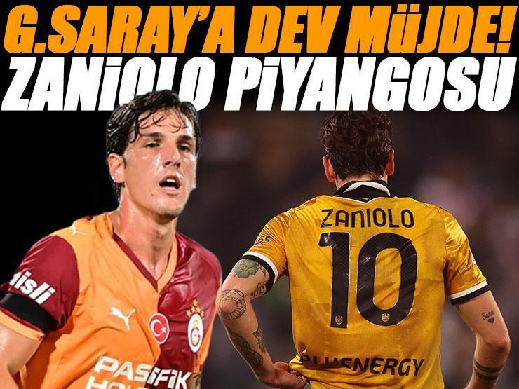 Galatasaray'a Zaniolo'dan dev müjde! Transferde büyük plan