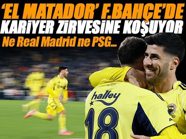 Fenerbahçe'nin 'Matador'u Asensio kariyer rekoruna koşuyor