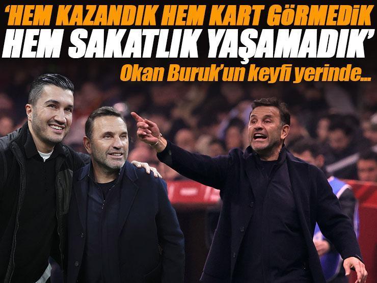 Okan Buruk: Verilmeyen golümüz vardı ama Halil Hoca'nın kararı doğruydu