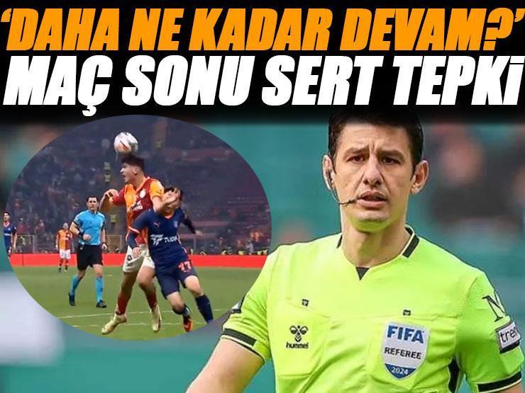 Başakşehir'den maç sonu hakem tepkisi: 'Sahada Umut, VAR da SAĞLAM! Daha NE Kadar DEVAM?'