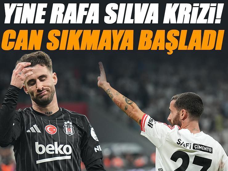 Beşiktaş'ta Rafa Silva krizi! Artık can sıkıyor...