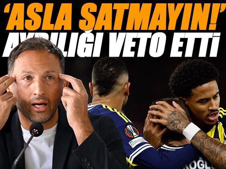 Fenerbahçe'de ayrılık iptal! Tedesco 'Asla satmayın' dedi...