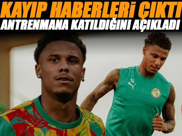 Ismail Jakobs'tan paylaşım geldi! Antrenmana çıkmadı deniliyordu