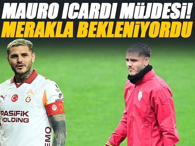 Galatasaray'a Mauro Icardi'den müjdeli haber!