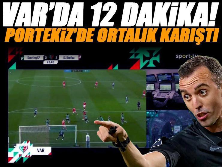 12 dakikalık VAR kontrolü! 90+16'da gelen penaltı sonrası kulüpler ayağa kalktı