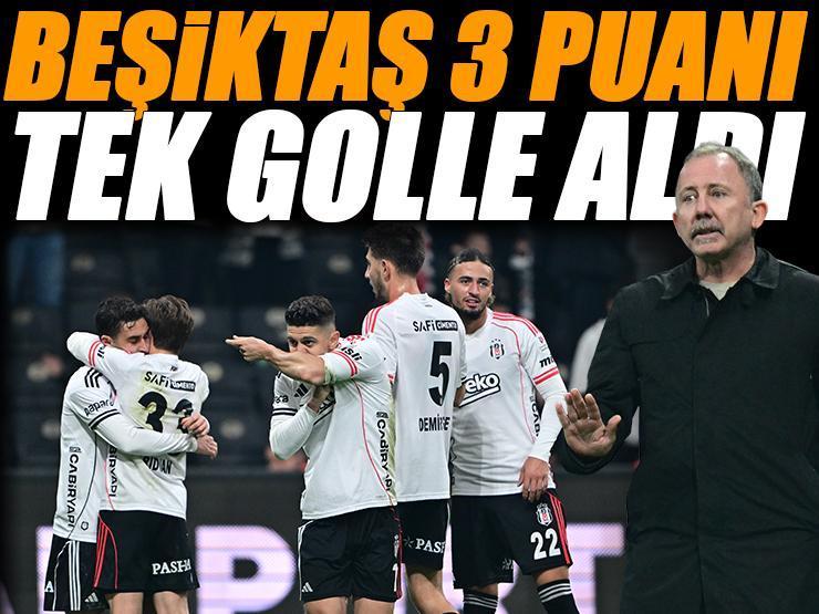 Beşiktaş tek golle 3 puanı kazandı! Beşiktaş – Rizespor maçı sonucu 1-0