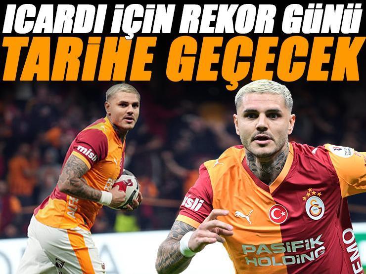 Galatasaray'da Icardi'nin rekor günü! Tarihe geçecek