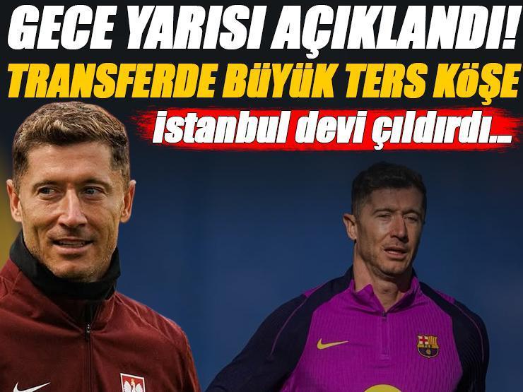 Sadettin Saran serbest kaldı, gece yarısı Lewandowski açıklandı! Fenerbahçe'de transfer bombası...