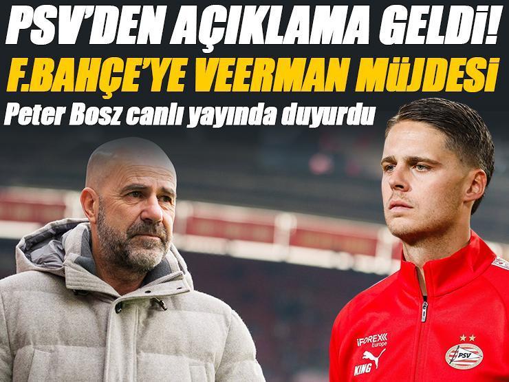 PSV'den Joey Veerman açıklaması! Fenerbahçe'ye büyük müjde...
