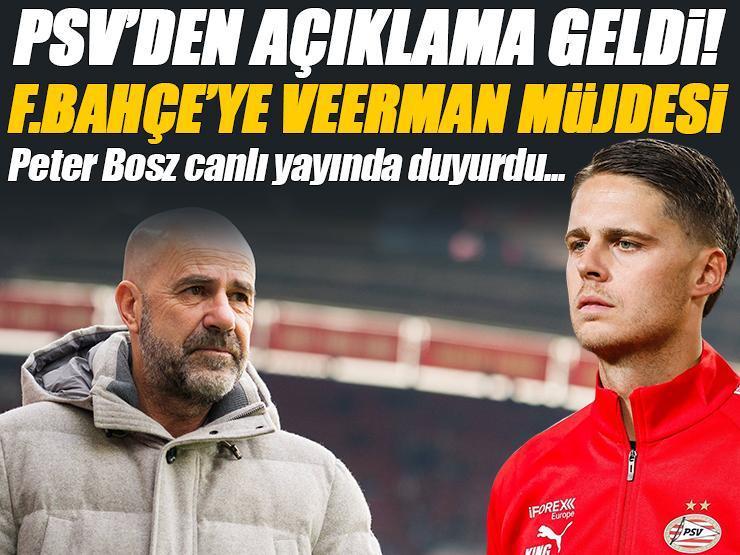 PSV'den Joey Veerman açıklaması! Fenerbahçe'ye büyük müjde...