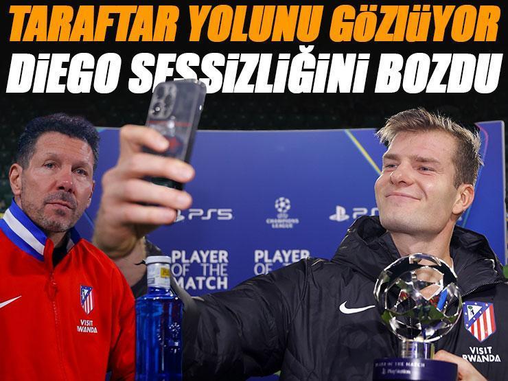 Diego Simeone'den Sörloth açıklaması; Fenerbahçe taraftarı yolunu gözlüyordu...