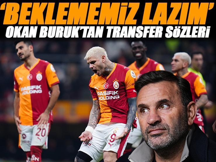 Galatasaray teknik direktörü Okan Buruk: 'Hagi ile oynadım Icardi ile çalıştım'
