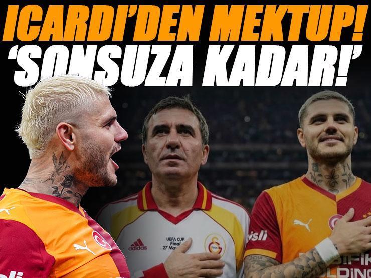 Mauro Icardi'den rekorunu kırdığı Hagi'ye özel mektup 'Sonsuza dek yaşayacaksınız'