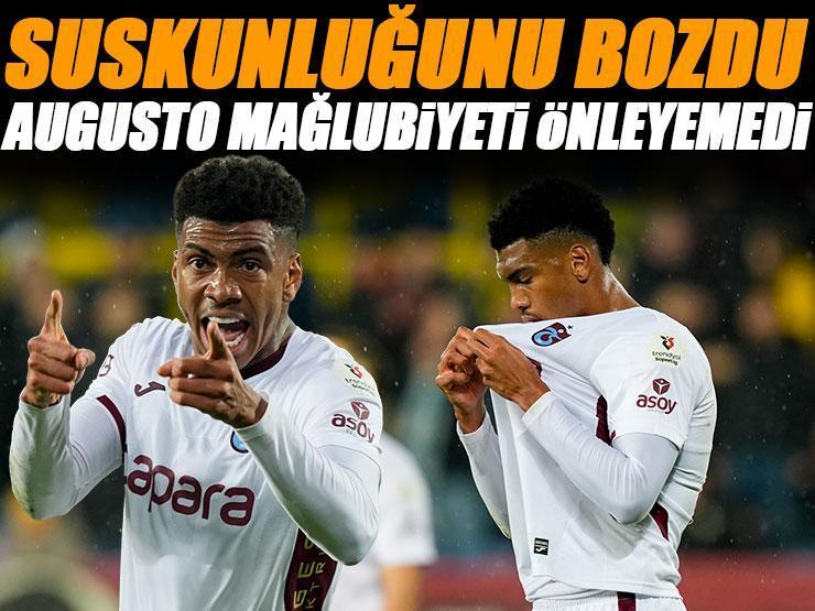 3 maçlık suskunluğunu bozdu! Trabzonspor'un yıldızı Felipe Augusto sahneye çıktı
